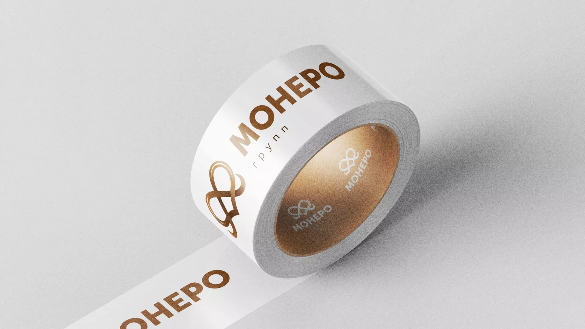 Создание логотипа компании «Монеро групп» в Любани