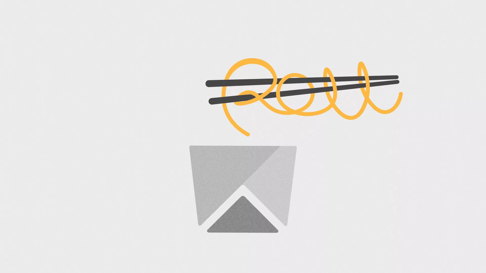 Оформление меню суши-бара «Roll Wok Club» в Любани